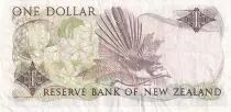 Neuseeland 1 Dollar - Elizabeth II - Fantail - ND (1985-1989) - P.169b