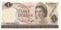 Neuseeland 1 Dollar - Elizabeth II - ND (1975-77) - P.163c