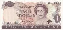 Neuseeland 1 Dollar Elizabeth II - Bird - 1981 - UNC - P.169a