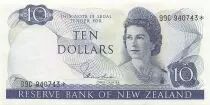 Neuseeland 10 Dollars - Elizabeth II - ND (1977-1981) - Replacement - P.166d