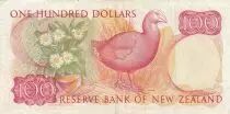 Neuseeland 100 Dollars - Elisabeth II - Takahe - ND (1985-1989) - S&eacute;rie YAD - P.175b