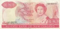 Neuseeland 100 Dollars - Elisabeth II - Takahe - ND (1985-1989) - S�rie YAD - P.175b