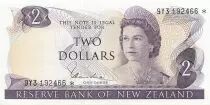 Neuseeland 2 Dollars - Elizabeth II - ND (1977-1981) - Replacement - P.164d