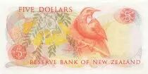 Neuseeland 5 Dollars - Elizabeth II - ND (1985-89) - P.171d