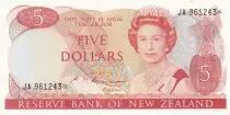 Neuseeland 5 Dollars - Elizabeth II - Tui - ND (1985-1989) - Remplacement