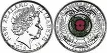 Neuseeland 50 Cents Armistice 1918 - 2018 - WWI colorised