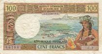 New Caledonia 100 Francs - ND (1971) - P.63a