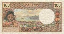 New Caledonia 100 Francs - ND (1971) - P.63a