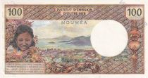 New Caledonia 100 Francs - Tahitian - Specimen - ND (1971) - P.63as