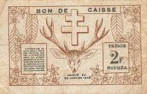New Caledonia 2 Francs - 29-03-1943 - Noum&eacute;a - P.56b