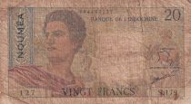 New Caledonia 20 Francs - Noumea - ND (1951-1963) - P.50a