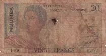 New Caledonia 20 Francs - Noumea - ND (1951-1963) - P.50b
