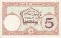 New Caledonia 5 Francs - Noumea - 1926 - Serial U.72 - XF - P.36b