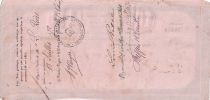 New Caledonia 500 Francs - French colonial note - 28-04-1870 - XF