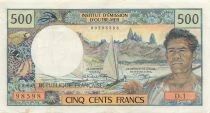 New Caledonia 500 Francs - ND (1969-92) - P.60a