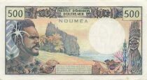 New Caledonia 500 Francs - ND (1969-92) - P.60a