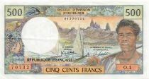 New Caledonia 500 Francs - ND (1969-92) - P.60d