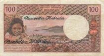 New Hebrides 100 Francs - ND (1975) - P.18c