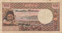 New Hebrides 100 Francs - ND (1975) - P.18c