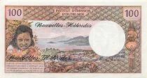 New Hebrides 100 Francs - Tahitienne - ND (1977) - P.18d