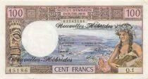 New Hebrides 100 Francs - Tahitienne - ND (1977) - P.18d