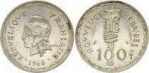 New Hebrides 100 Francs, Buste de Marianne - 1966