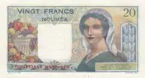 New Hebrides 20 Francs Young farmer 1945 - Specimen - P.8as