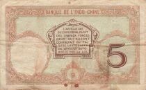 New Hebrides 5 francs - ND (1941) - P.4a