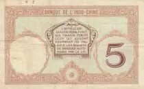 New Hebrides 5 francs - Walhain surcharged free france - Serial J.67 - 1941