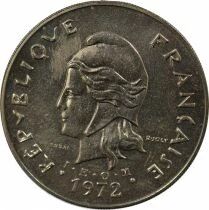 New Hebrides 50 Francs, Trial Strike - 1972 Paris