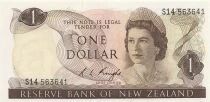 New Zealand 1 Dollar - Elizabeth II - ND (1975-77) - P.163c