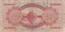New Zealand 10 Shillings - Chief Maori - Kiwi - 1934 - Serial 5Z