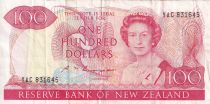New Zealand 100 Dollars - Elizabeth II - Takahe - ND (1985-1989) - Serial YAC - P.175b