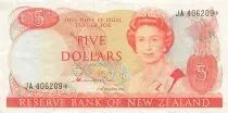 New Zealand 5 Dollars - Elizabeth II - ND (1981-85) - P.171a