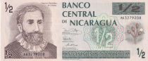 Nicaragua 1/2 Centavos - F.H. Cordoba - 1990 - Serial A - P.171
