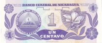 Nicaragua 1 Centavo - Fransisco de Cordoba  - ND (1991) - Serial AD - P.167