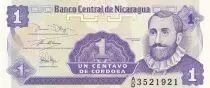 Nicaragua 1 Centavo - Fransisco de Cordoba  - ND (1991) - Série AD - P.167
