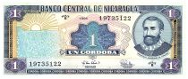 Nicaragua 1 Cordoba,  Fransisco de Cordoba  - 1995 - P.179 - Neuf
