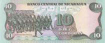 Nicaragua 10 Cordobas - Commander Carlos Fonseca Amador - 1985 (1988) - Serial FE - P.151a