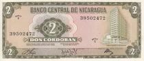 Nicaragua 2 Cordobas - 27-04-1972 - S&eacute;rie C