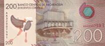 Nicaragua 200 Cordobas - Th&eacute;&acirc;tre national Rub&eacute;n Dar&iacute;o - La com&eacute;die ballet El G&uuml;eg&uuml;ense - 2022 - S&eacute;rie AA