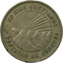 Nicaragua 25 Centavos - 1954 London