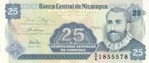 Nicaragua 25 Centavos - Fransisco de Cordoba  - ND (1991) - Serial AA