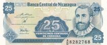 Nicaragua 25 Centavos - Fransisco de Cordoba  - ND (1991) - Série AD - P.170