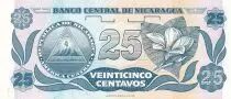 Nicaragua 25 Centavos - Fransisco de Cordoba  - ND (1991) - Série AE