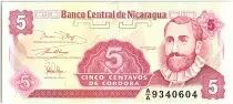 Nicaragua 5 Centavos Fransisco de Cordoba  - 1991