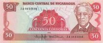 Nicaragua 50 Cordobas - 1985 - Remplacement - P.153