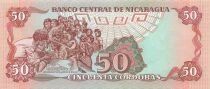 Nicaragua 50 Cordobas - 1985 - Remplacement - P.153