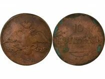 Nicolai I - 10 Kopecks - 1838 EM Ekaterinbourg
