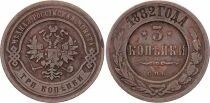Nicolai II - 3 Kopecks - 1901 Saint Petersbourg
